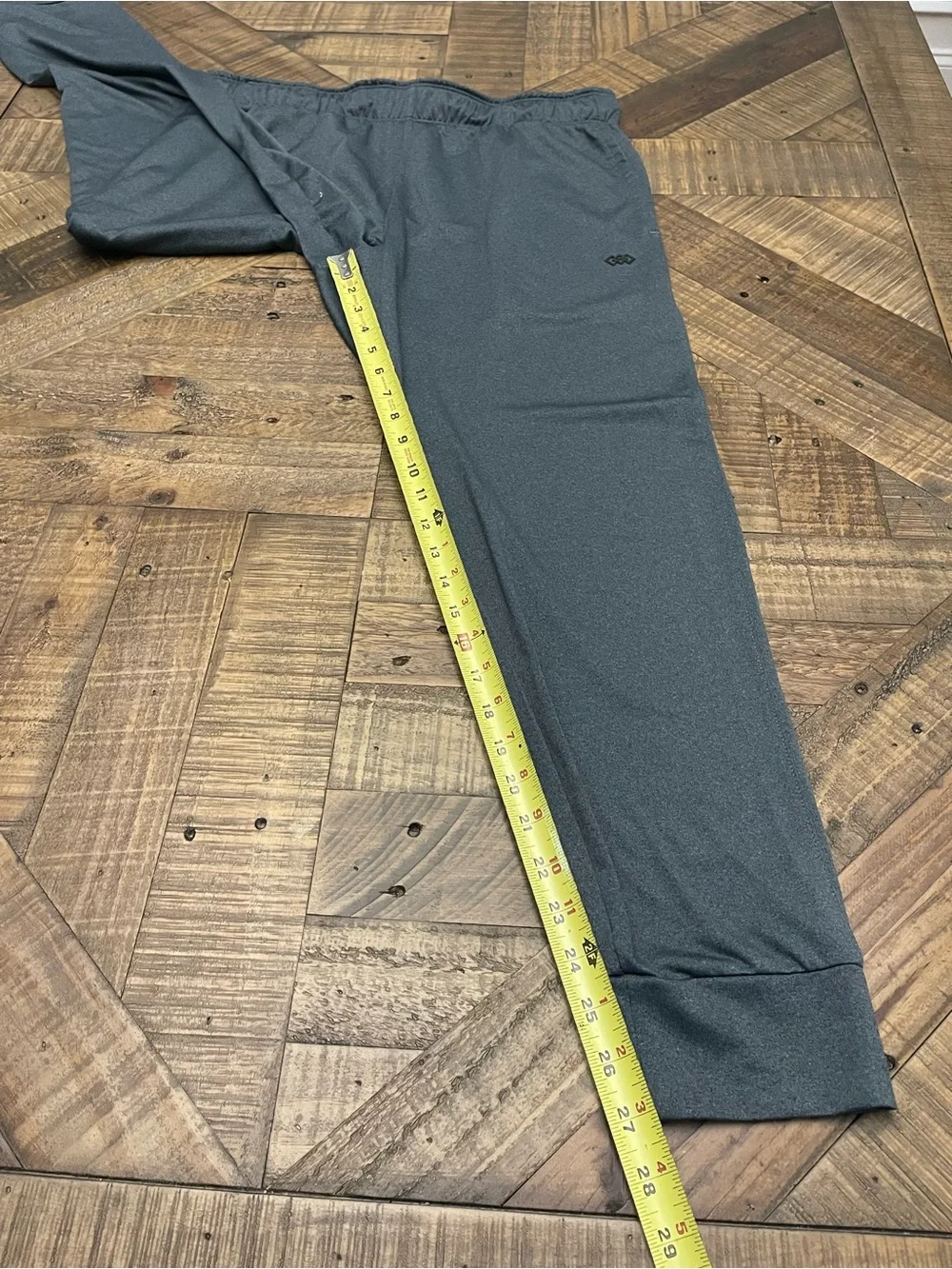 LEG3ND Gray Fleece Tapered Lounge Pants Mens Size L Athletic Gym Joggers